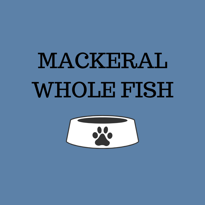 Oily Fish MACKERAL WHOLE 1KG