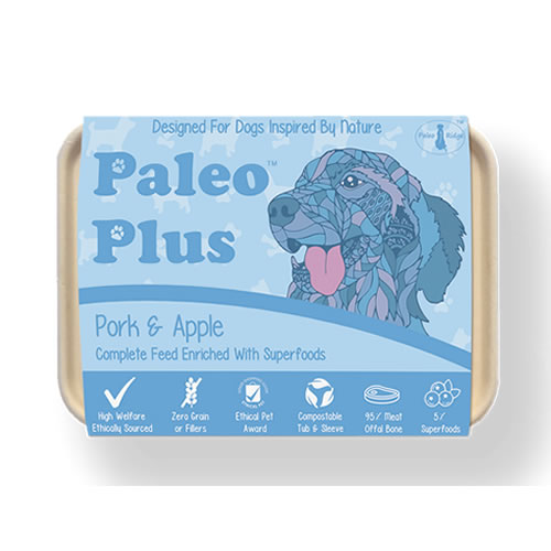 Paleo Plus Pork & Apple 500g