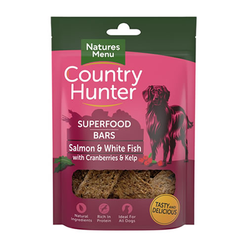 COUNTRY HUNTER SUPERFOOD BARS SALMON AND WHITEFISH