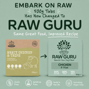 Raw Guru Chicken & Tripe Working Dog