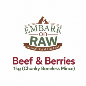Embark On Raw Beef & Berries 1kg