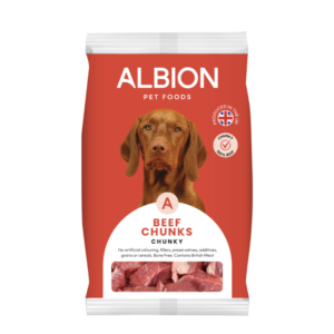 Albion Chunky Beef Chunks 1kg