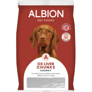 Albion Ox Liver Chunks 1kg