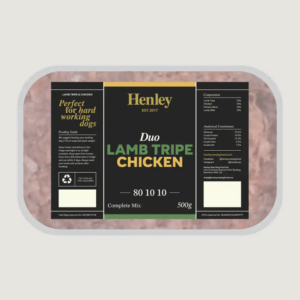 Henley Lamb Tripe & Chicken 801010 Complete 500g