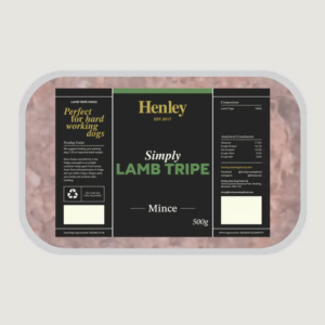 Henley Simply Lamb Tripe Mince 500G