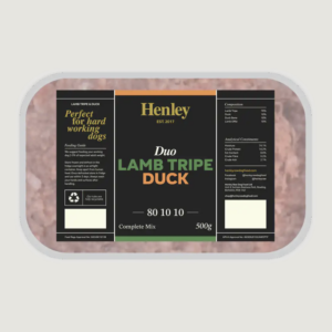 Henley Lamb Tripe and Duck 801010 Complete 500g