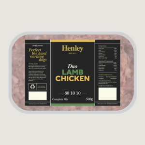 Henley Lamb and Chicken 801010 Complete 500g