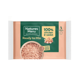 Natures Menu Just Chicken and Rabbit Raw Mince 400g