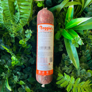 Reggie's Raw Duck & Ox Tripe Mince 500g