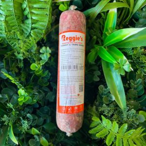 Reggie's Raw Turkey & Tripe Mince 500g