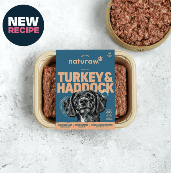 Naturaw Free Range Turkey & Haddock 500g