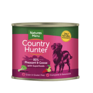 Natures Menu Country Hunter Pheasant and Goose with Superfoods Can 600g