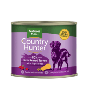 Natures Menu Country Hunter Turkey with Superfoods Can 600g