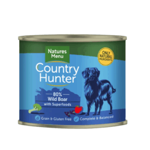 Natures Menu Country Hunter Wild Boar with Superfoods Can 600g