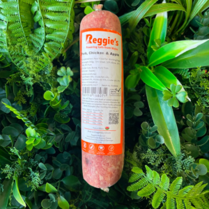 Reggie's Raw Pork, Chicken & Apple 500g