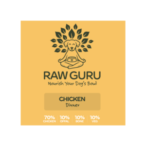 Raw Guru Chicken Dinner – Working Dog
