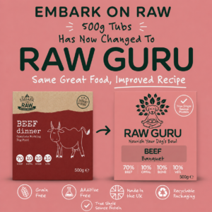 Raw Guru Beef Banquet Complete Working Dog