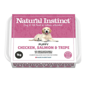 Natural Instinct Puppy Chicken, Salmon & Tripe