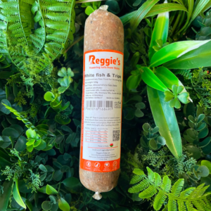 Reggie's Raw White Fish & Tripe 500g