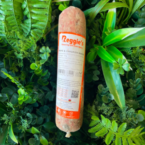 Reggie's Raw Ox Tripe & Chicken Mince 500g