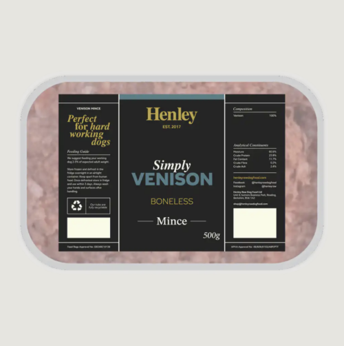 Henley Simply Venison Mince 500G