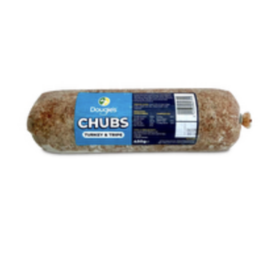 Dougie's Chubs Turkey & Tripe 450g